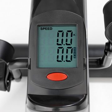 VITALmaxx Heimtrainer Minitrainer - Beintrainer - Wadentrainer, Mini-Trainer 2in1 grau/schwarz