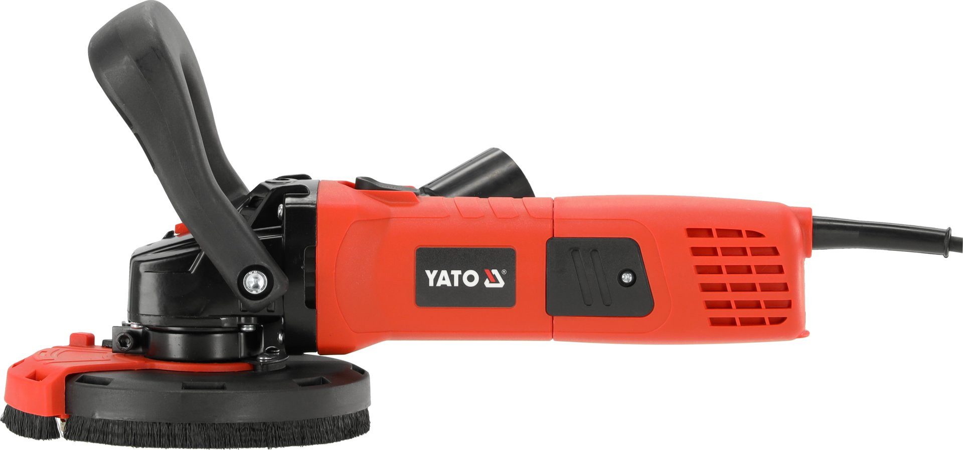 Yato Tellerschleifmaschine Betonschleifer 125 mm, 1400 W mit Staubabsaugung