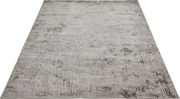 Teppich Saragossa, LUXOR living, rechteckig, Höhe: 10 mm, Kurzflor, Seidenoptik, modernes Design