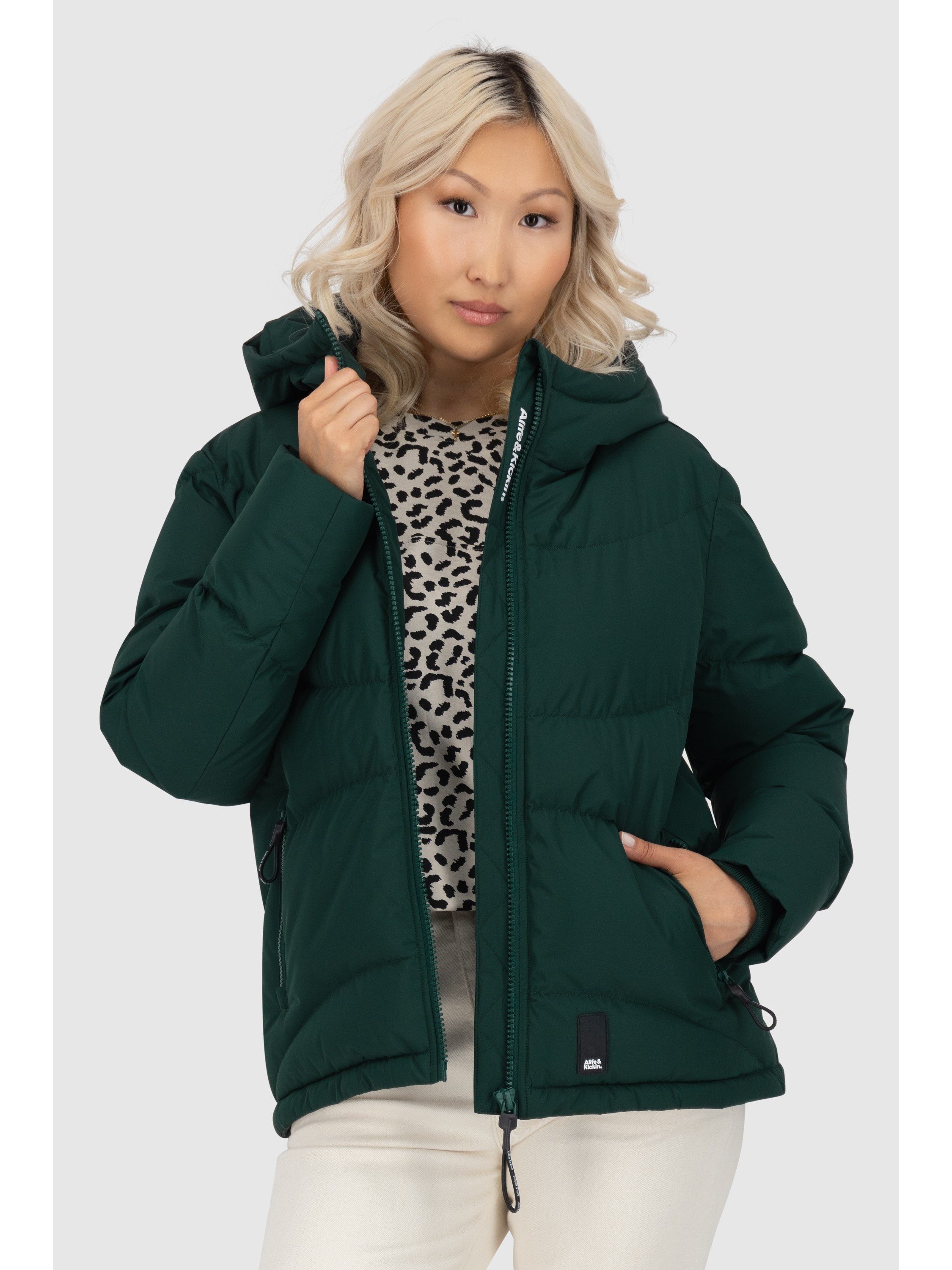 Alife & Kickin Kurzjacke LeonaAK A Puffer Jacket kurze Winterjacke Upffer Jacket
