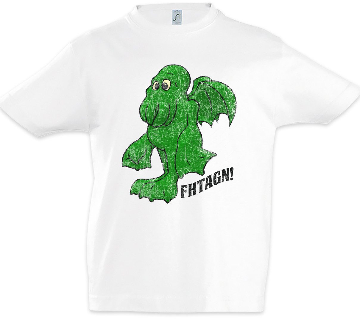 Print-Shirt Cthulhu XI Kinder T-Shirt Call Horror Arkham H. P. Lovecraft