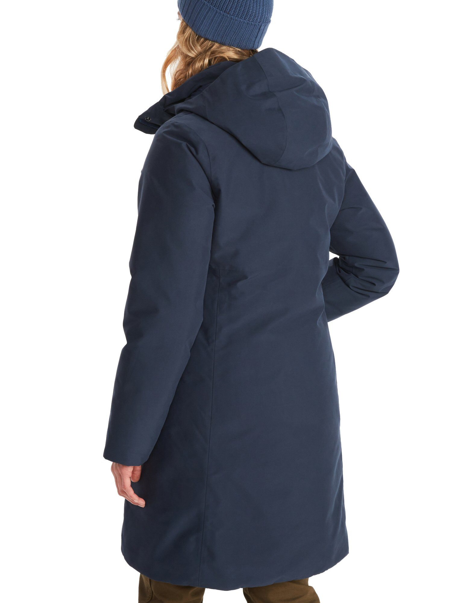 Marmot Wintermantel Chelsea Coat (leicht, atmungsaktiv, wasserdicht) navyblau Damen