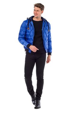 Cipo & Baxx Steppjacke mit sportlicher Kapuze