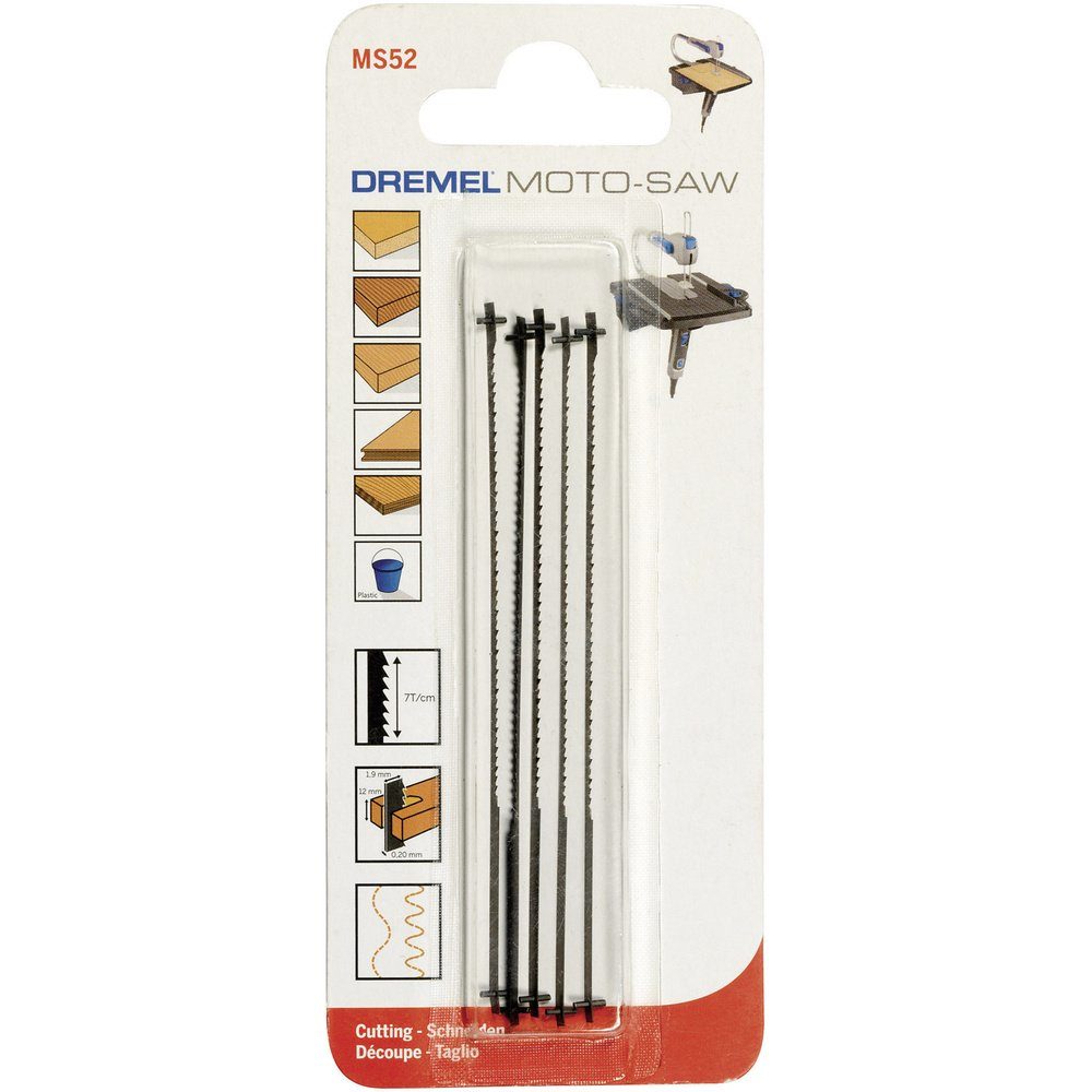 DREMEL Sägeblatt Holzsägeblatt MS52 Dremel 2615MS52JA