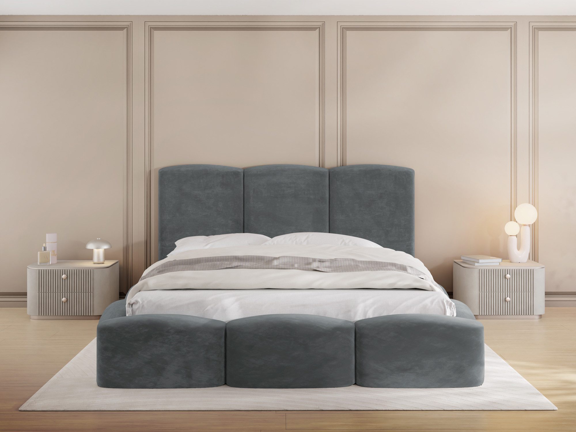WFL GROUP Polsterbett Harmony (Modernes Polsterbett günstig online kaufen