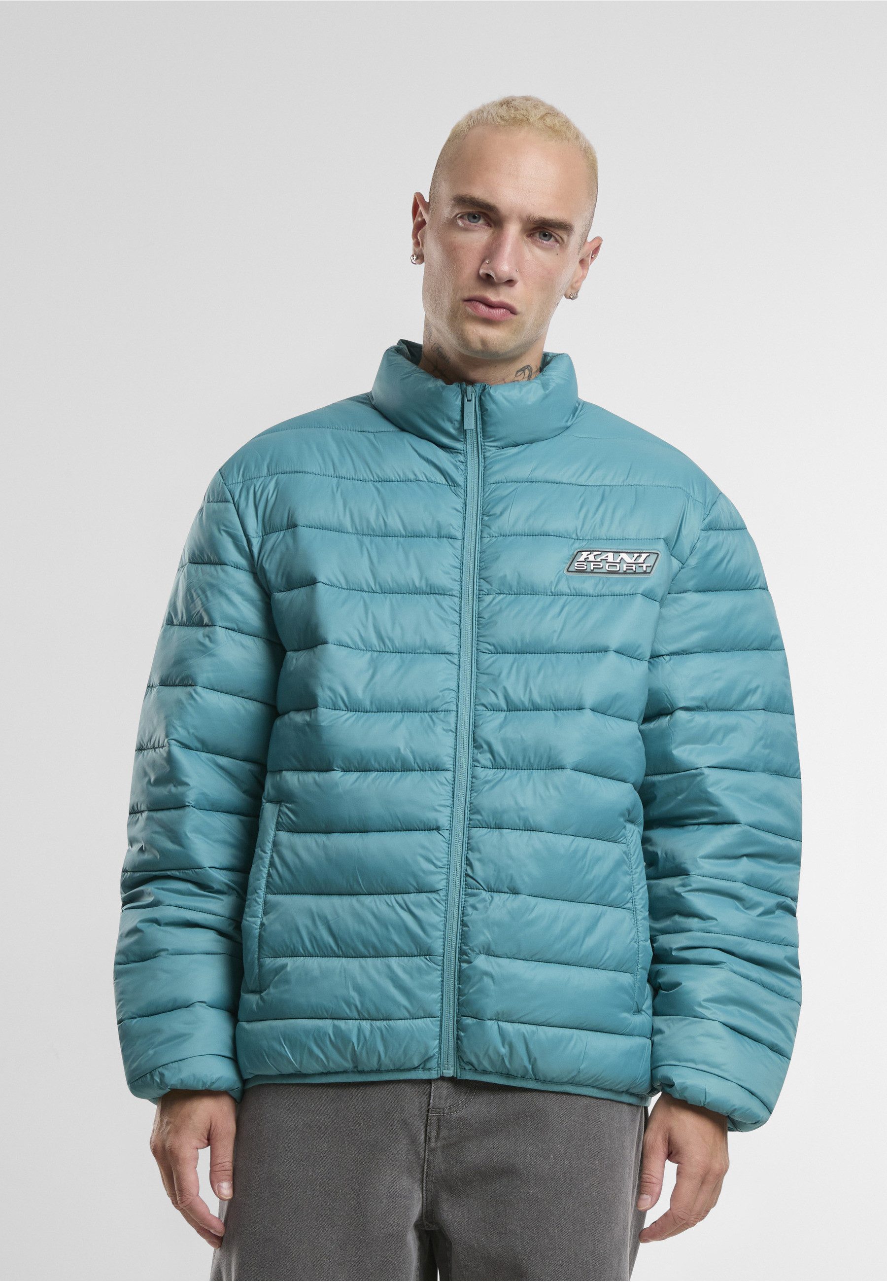 Karl Kani Allwetterjacke Karl Kani Karl Kani Sport Patch Light Puffer Jacket (1-St)