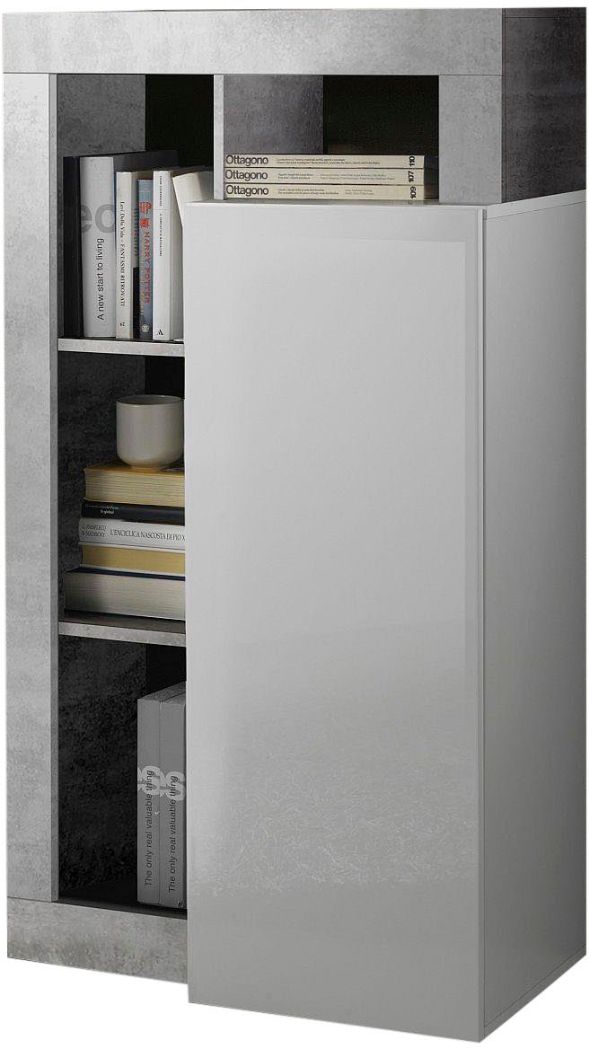 Home affaire Mehrzweckschrank Hamburg, Breite 69 cm Höhe 126 cm