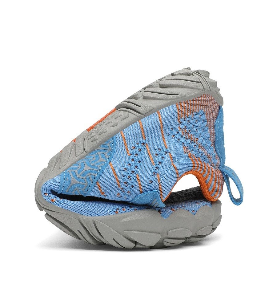 SAGUARO Free I (flexible Sohle) blau Kinder Barfußschuh