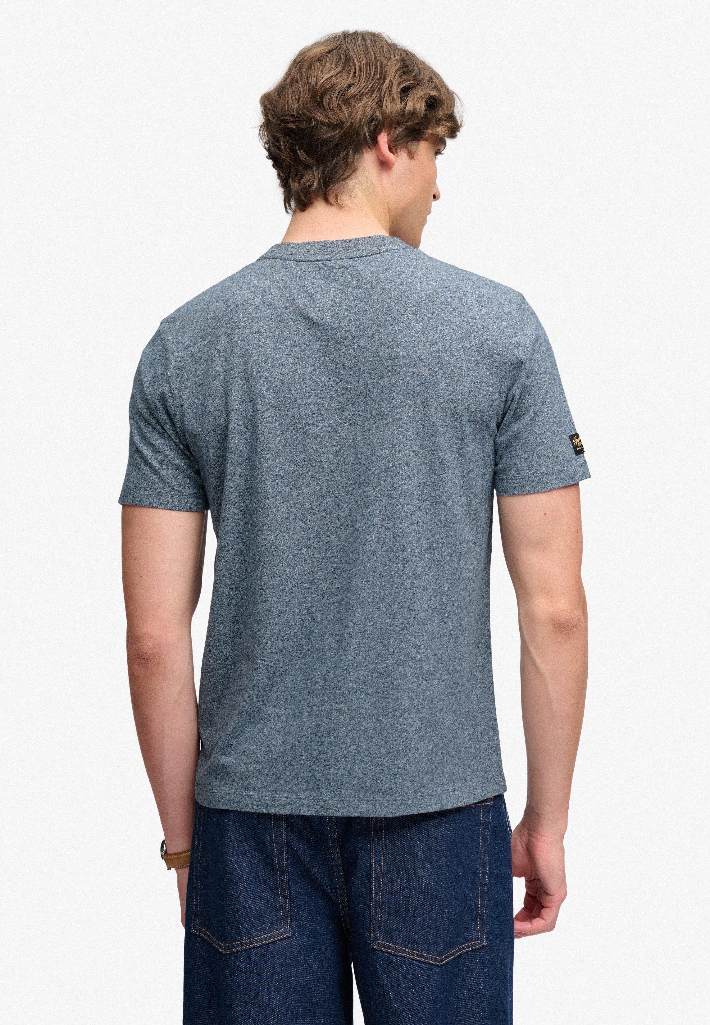 Superdry Rundhalsshirt VL HERITAGE RELAXED TEE Baumwolle, relaxed fit