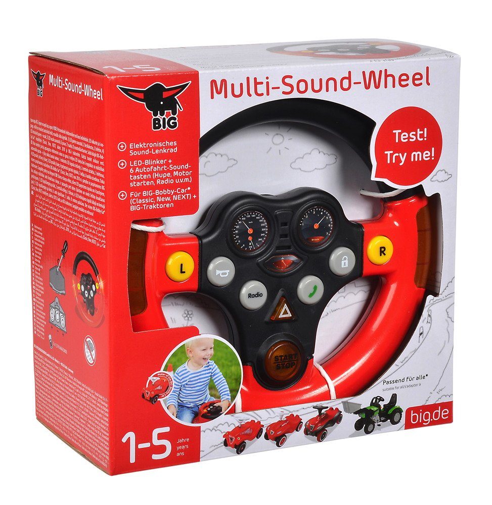 BIG Rutscherauto Outdoor Lenkrad Bobby Car günstig online kaufen