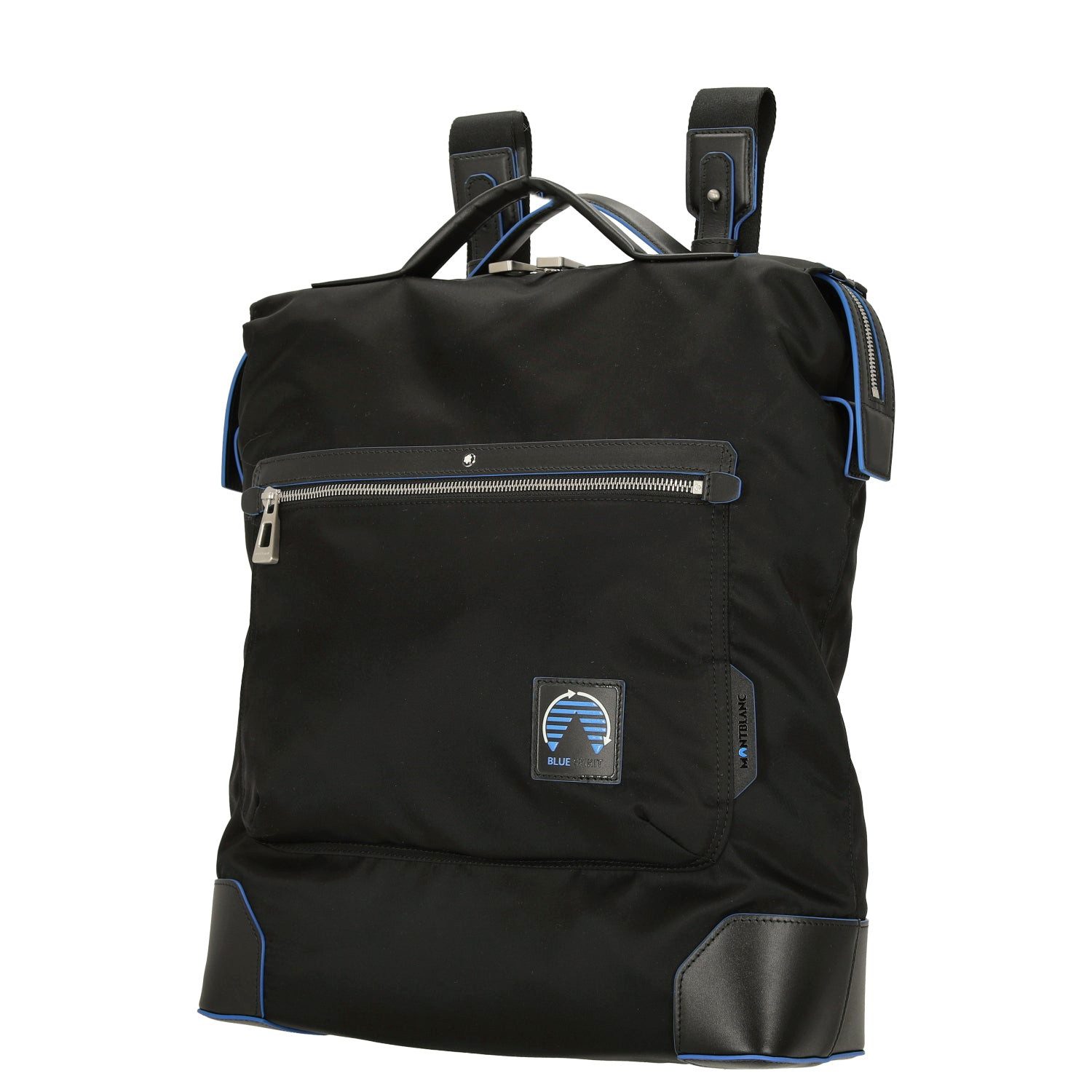 MONTBLANC Laptoprucksack Blue Spirit - Rucksack 13" 41 cm Nylon (black/blue)