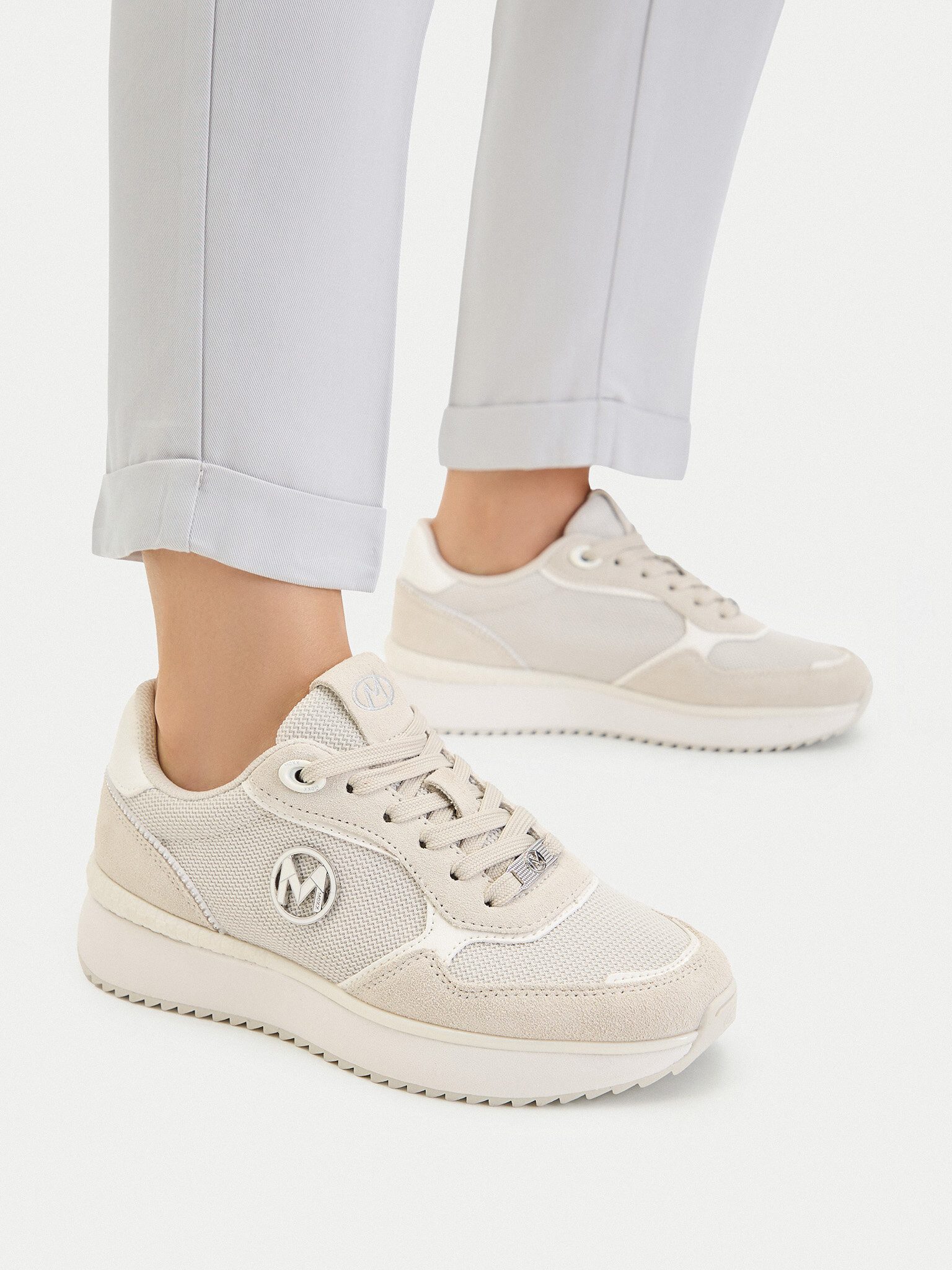 Mexx Mexx Damenschuhe Weiß MEXX-EO-MI001011461W Weiß Sneaker