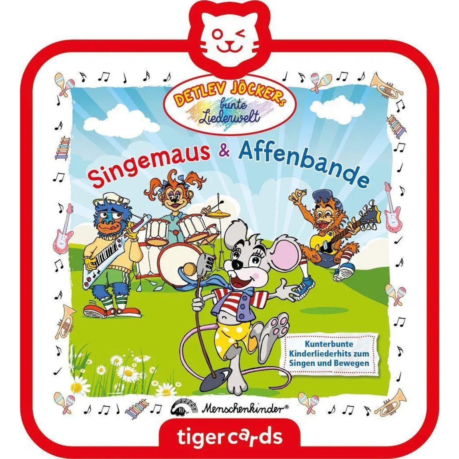 Tiger Media Deutschland GmbH Hörspiel tigercard - Detlev Jöcker - Singemaus und Affenbande