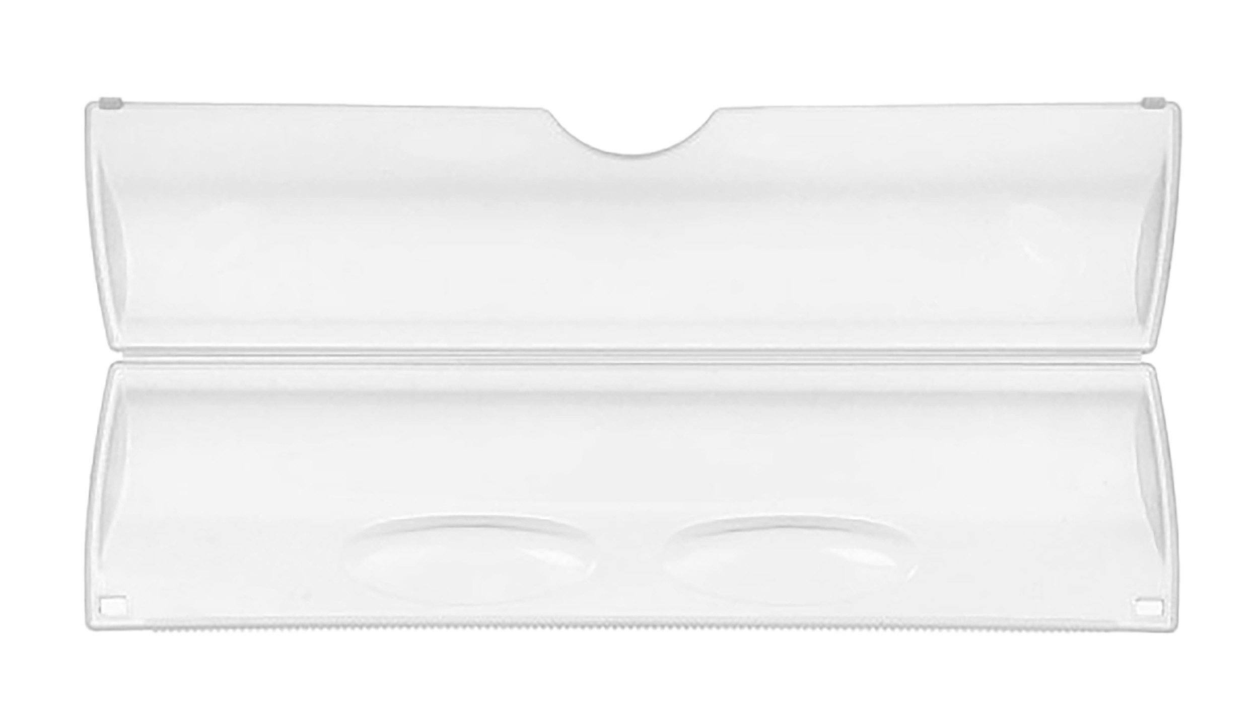 Leknes Folienspender ALU- FOLIENSPENDER mit Abreißkante 34cm Weiß Folienhalter 61, Rollenhalter Folienschneider Frischhaltefolie Folien Spender