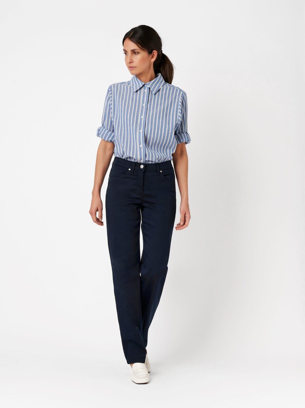 TONI 5-Pocket-Hose Honey in entspannter Passform
