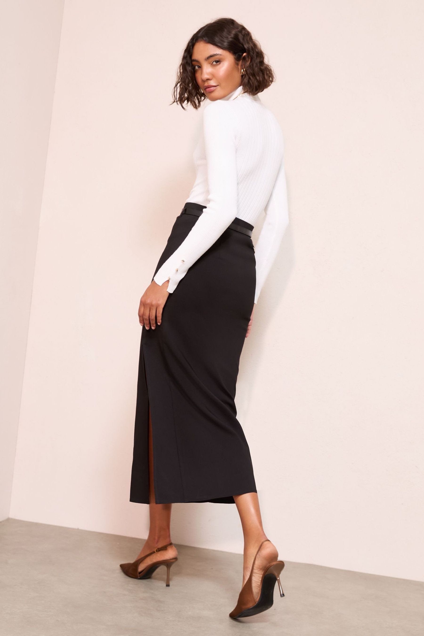 Friends Like These Midirock Friends Like These Midi-Bleistiftrock, Regular günstig online kaufen