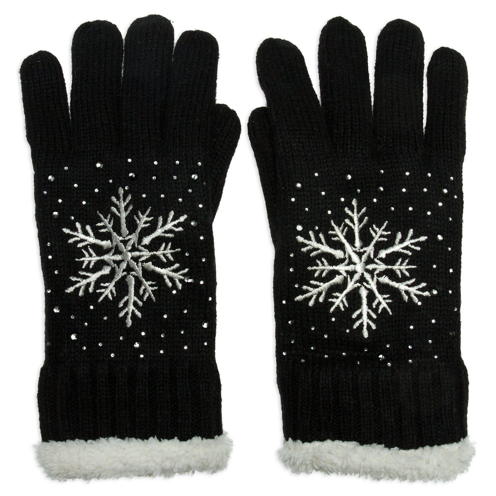 Caspar Strickhandschuhe GLV009 warm gefütterte Damen günstig online kaufen