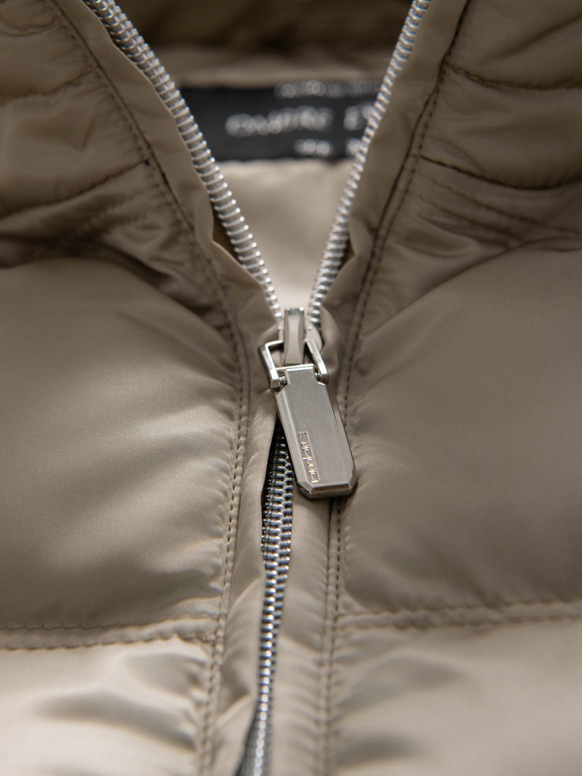 OMBRE Steppjacke Gesteppte Herrenjacke mit Glanz und Stehkragen