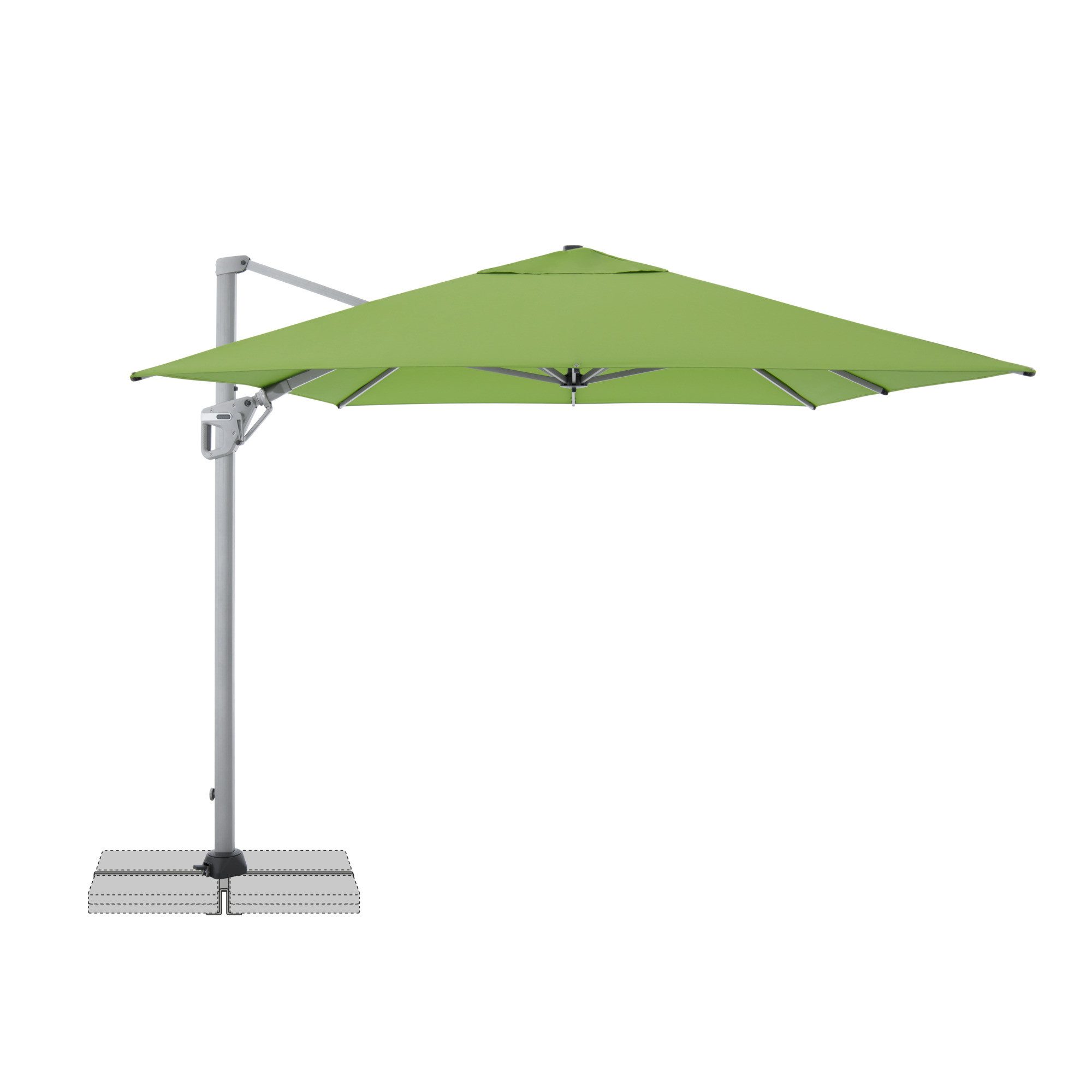 doppler® Ampelschirm Active Neo, 350x260cm, neig- & schwenkbar, 360° drehbar