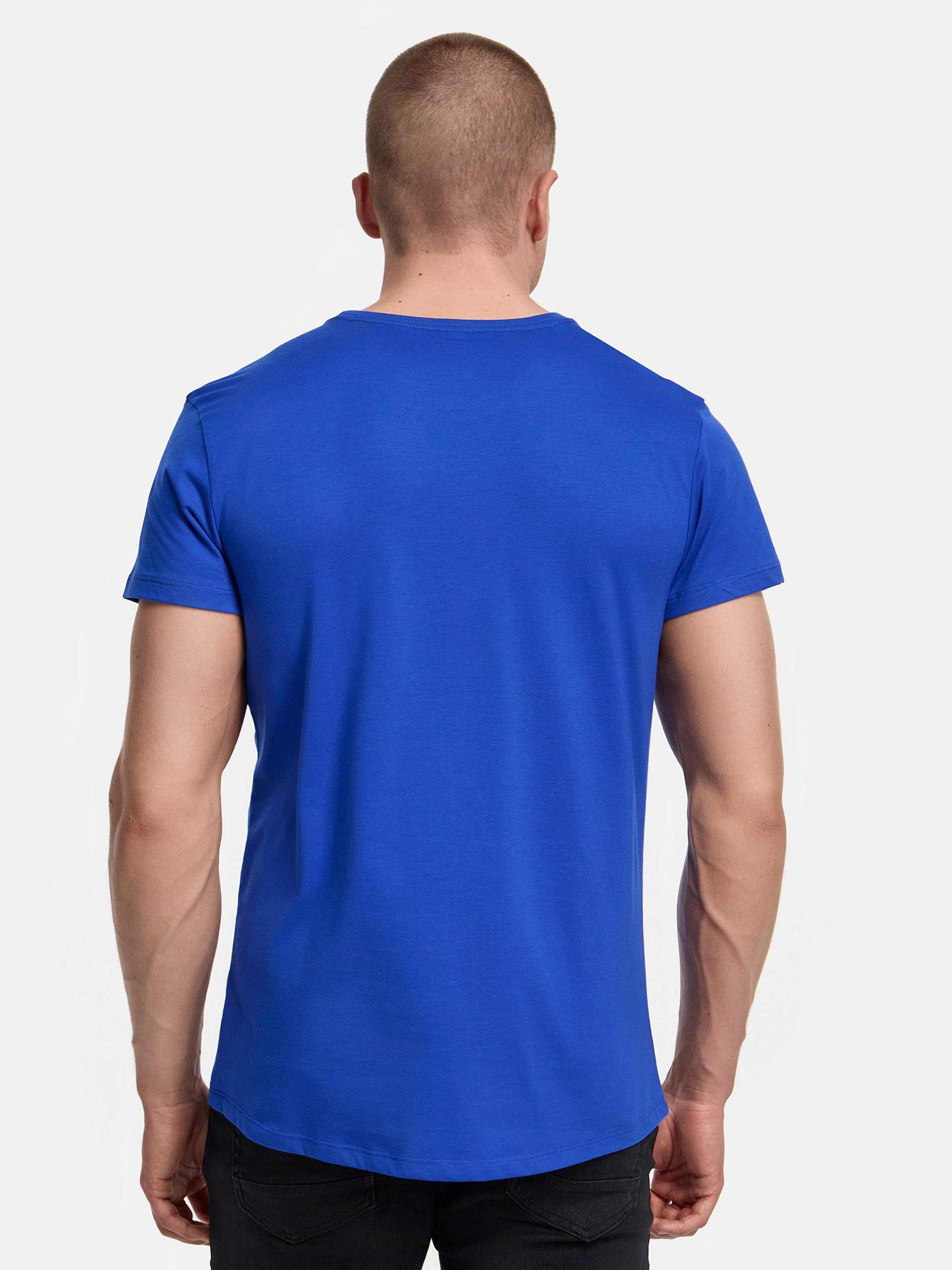 Tazzio T-Shirt E106 (Packung, 7-tlg., 7er-Pack) Herren Basic Rundhalsshirt