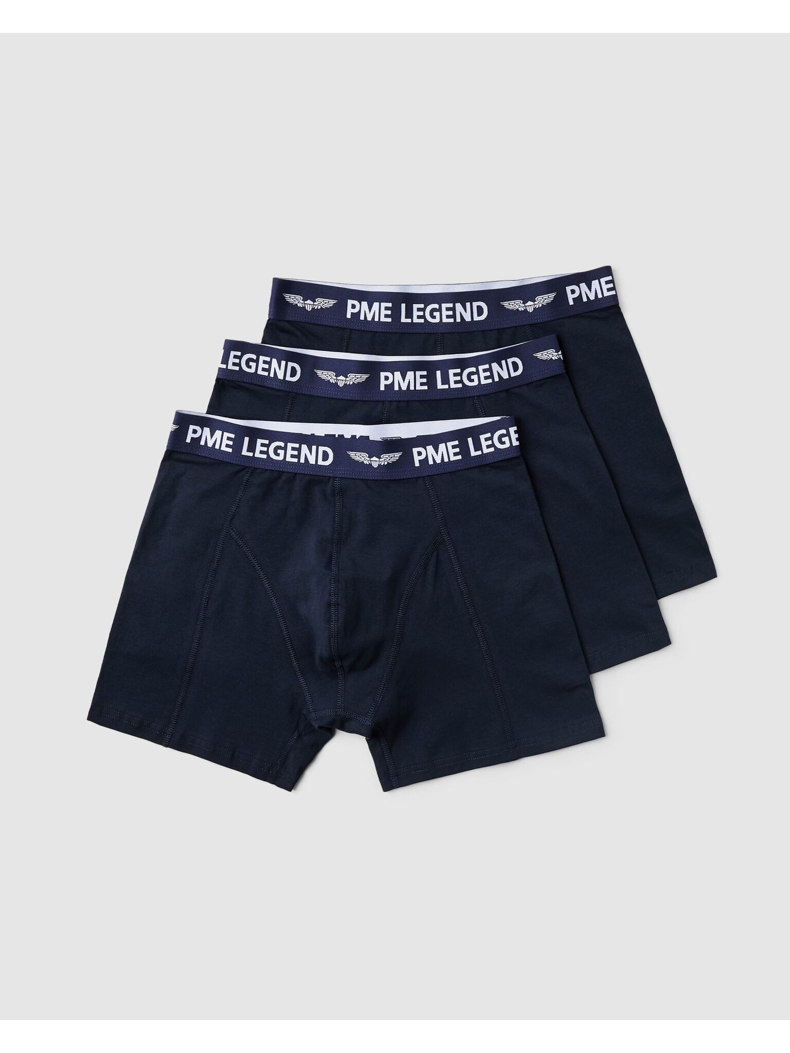PME LEGEND Boxershorts (Packung, 3er) Körpernahe Passform, normale Leibhöhe