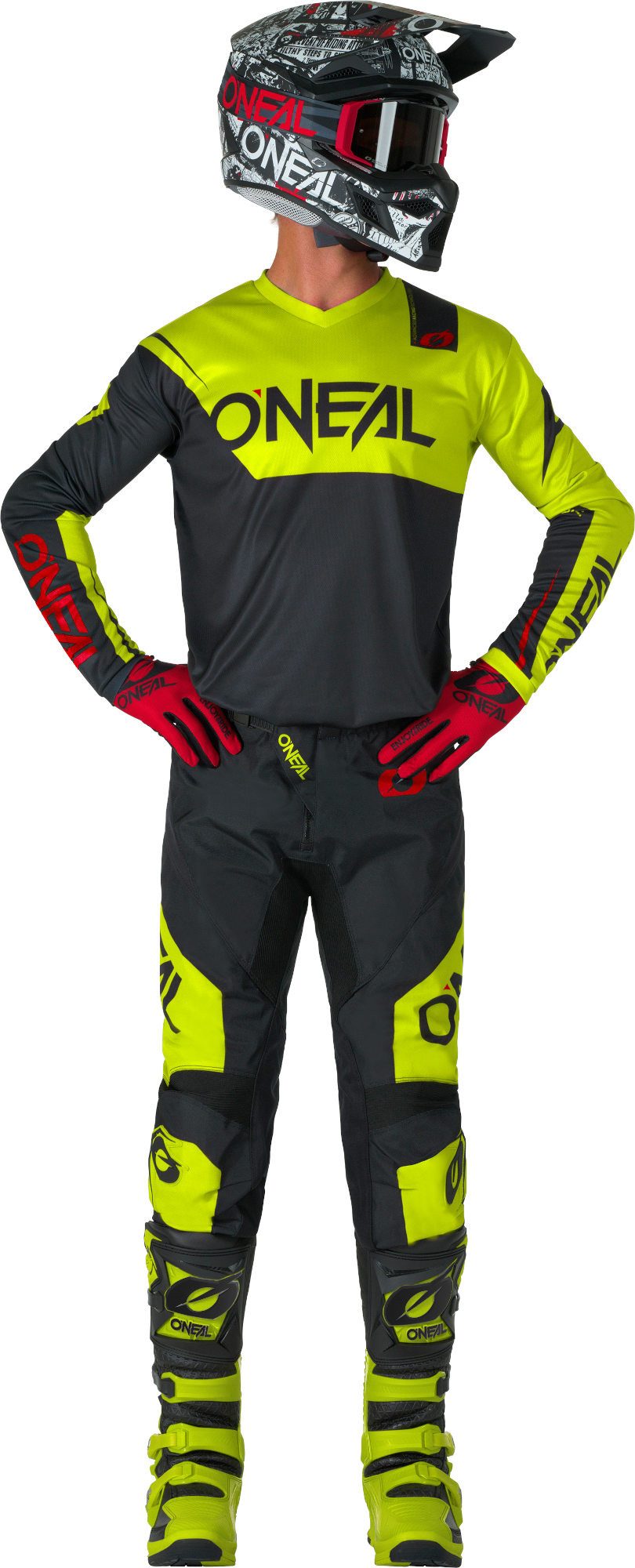 O’NEAL Motocross-Shirt ELEMENT RACEWEAR Motocross Jersey Atmungsaktiv
