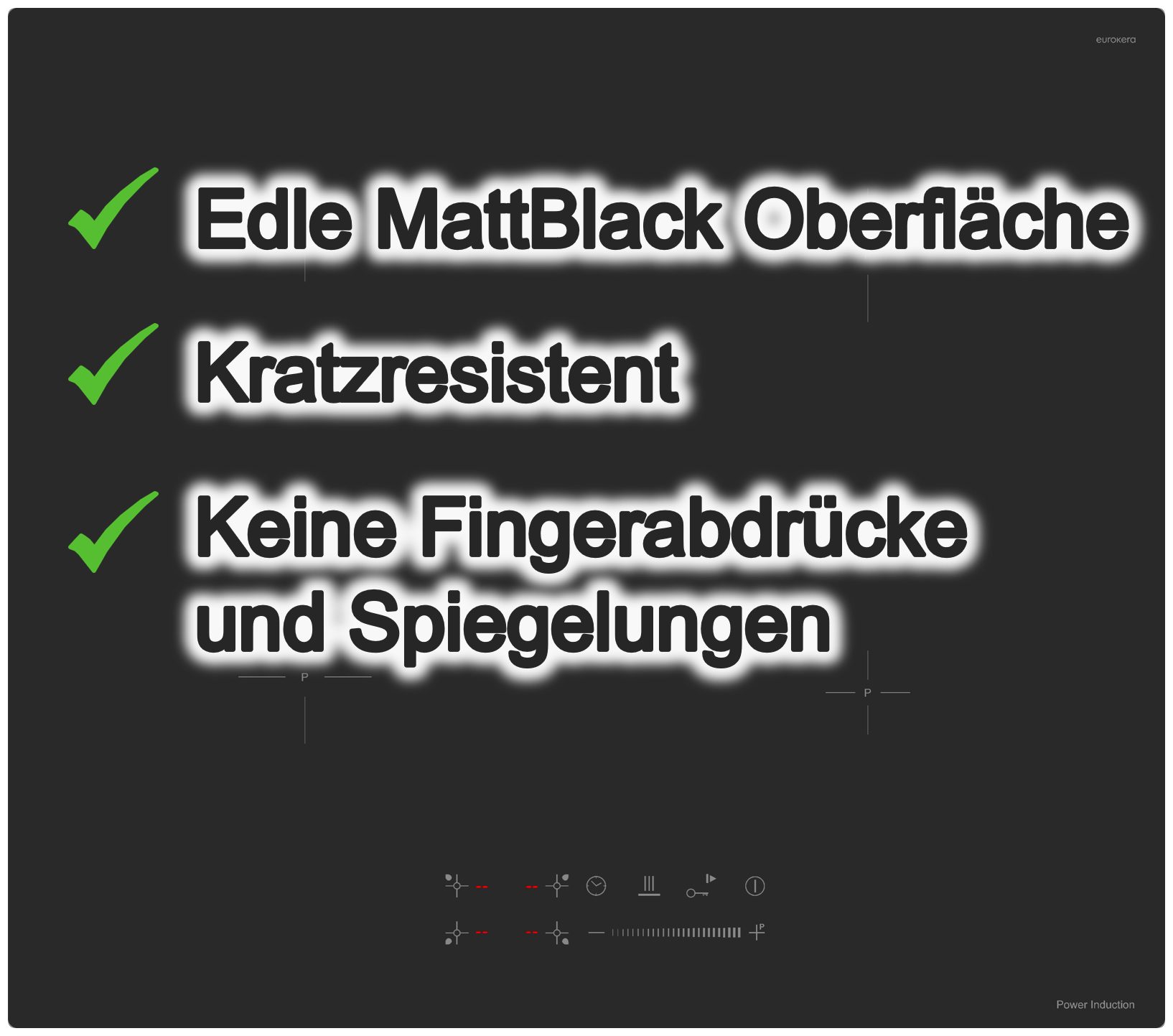 keenberk Induktions-Kochfeld KI60I4G03M