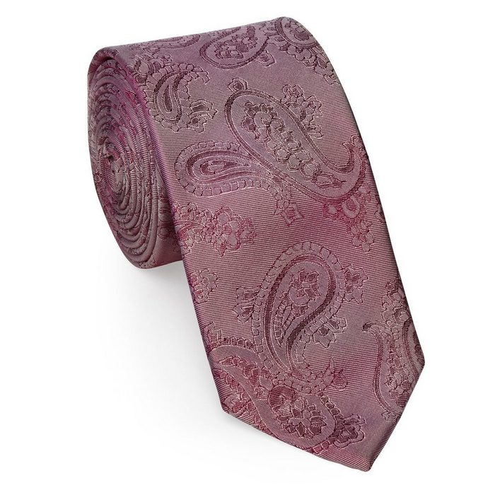 UNA Krawatte Krawatte - Festivo Muster - 6cm - Seide