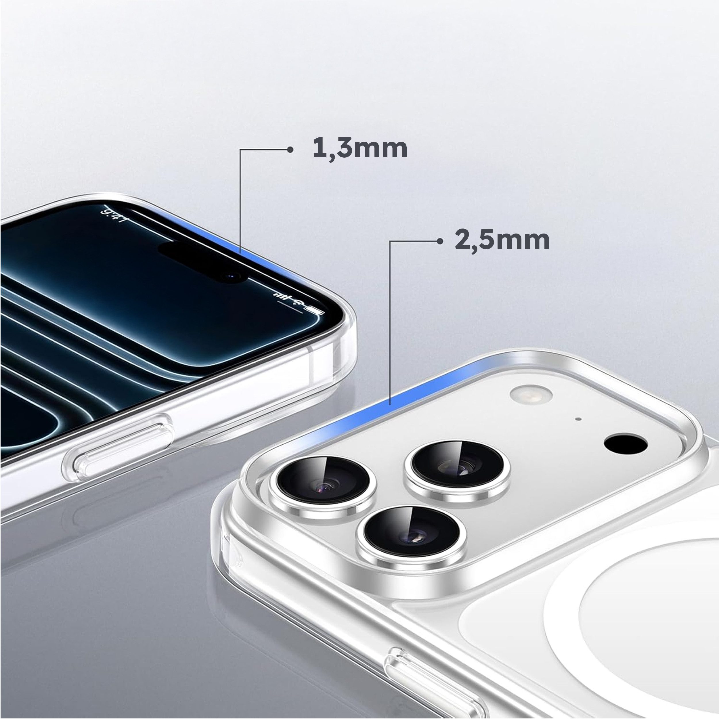 alkaya. Handyhülle Premium Hülle Magsafe Für Apple iPhone Case Magnet Cover Bumper Schutz iPhone 17 Pro Max, Schutzhülle