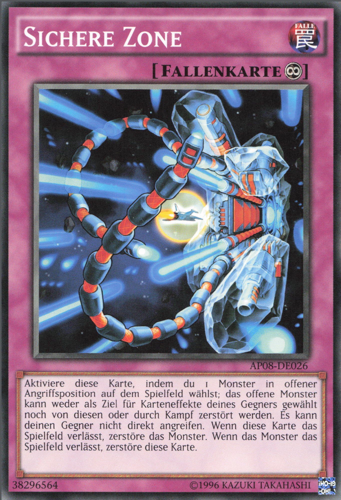 Yu-Gi-Oh! Karte "Safe Zone" (AP08-EN026) - Common, Aus Astral Pack Booster Eight