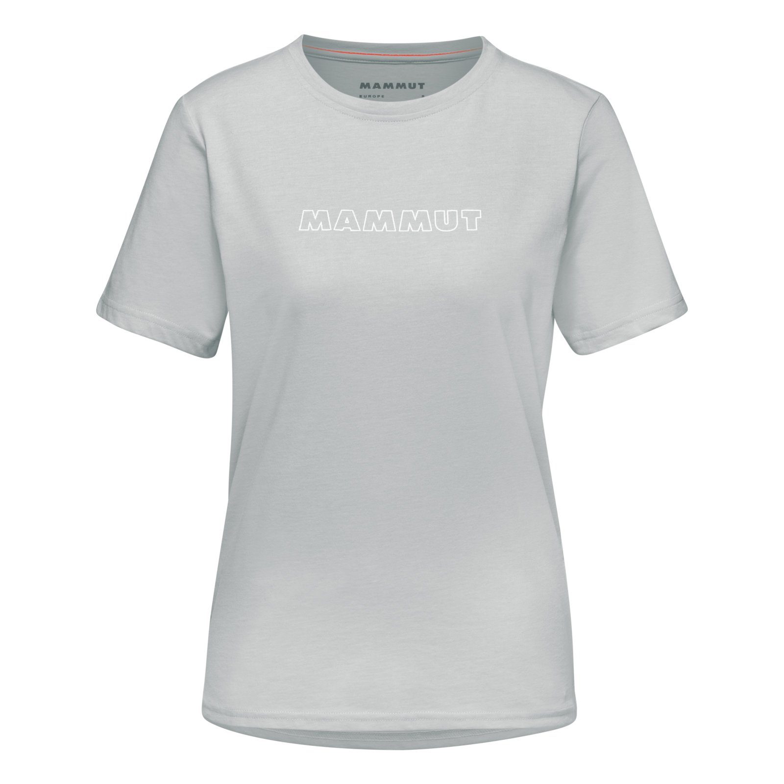 Mammut T-Shirt Mammut Markenschriftzug mit großem highway 0401 T-Shirt melange Logo Core