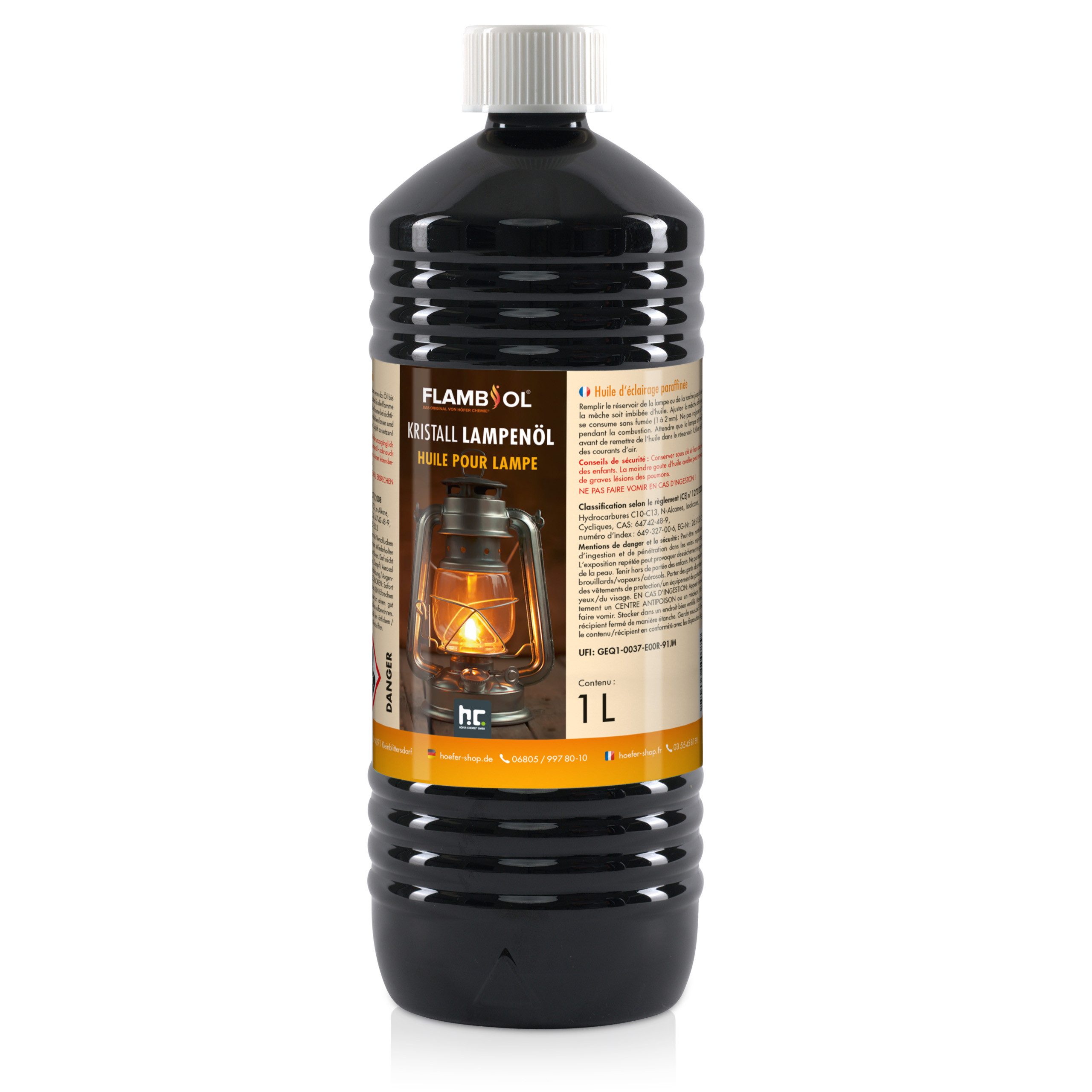 Höfer Chemie GmbH Lampenöl 30x 1 L FLAMBIOL® Lampenöl Hochrein Kristallklar günstig online kaufen