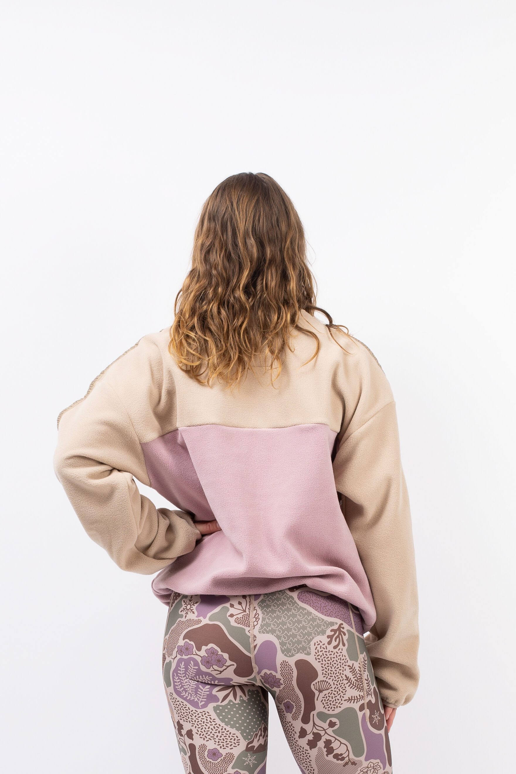 Eivy Fleecepullover mit Stehkragen