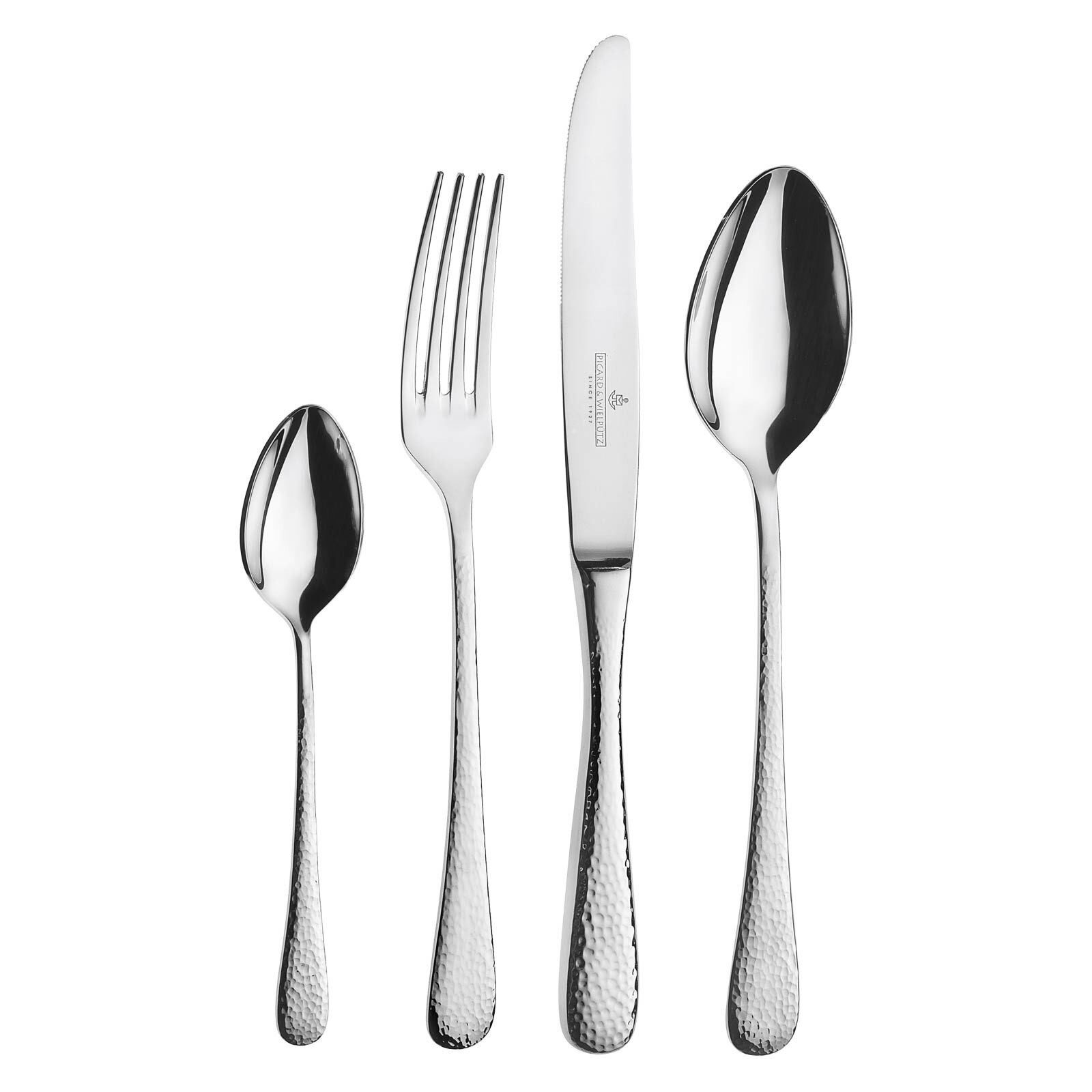 Picard & Wielpütz Solingen Besteck-Set Mia Tafelbesteck 24er Set (24-tlg), Metall, Spülmaschinengeeignet