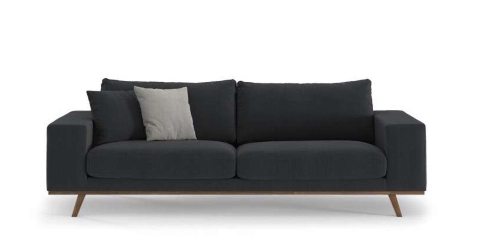 Graues Teile, Wohnzimmersofa Made Dreisitzer Sofa in JVmoebel Europa Polstercouch, 1 Luxus