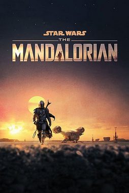 Star Wars Poster Star Wars Poster 3erSet The Mandalorian 61 x 91,5 cm