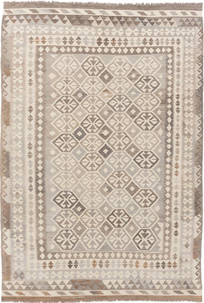 Orientteppich Kelim Afghan Heritage 203x293 Handgewebter Moderner Orientteppich, Nain Trading, rechteckig, Höhe: 3 mm