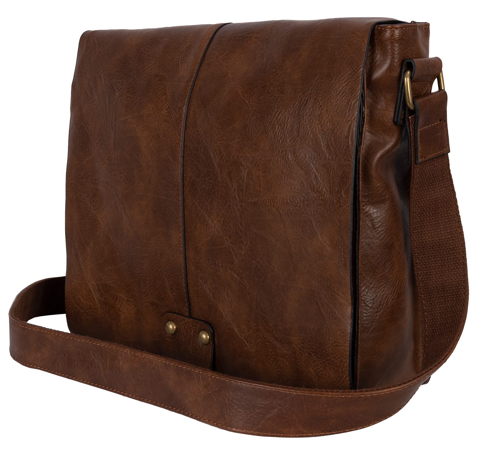 EAAKIE Umhängetasche Umhängetasche Flugbegleiter Schultertasche Messenger Damen Herren – Bild 4 von 5