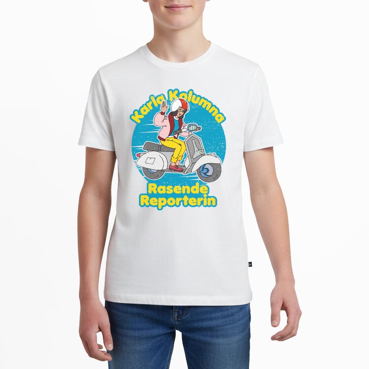 T-Shirt Karla Kolumna Rasende Reporterin Teenager Premium T-Shirt