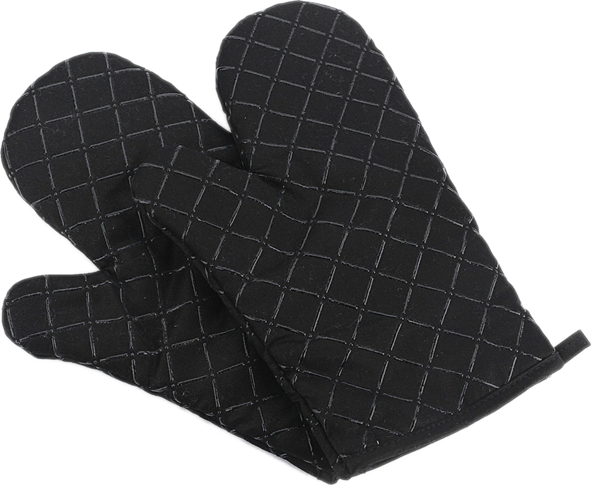 FELIXLEO Grillhandschuhe CANDeal 1 Paar Ofenhandschuhe Silikon Grillhandschuhe 240 Grad Schwarz