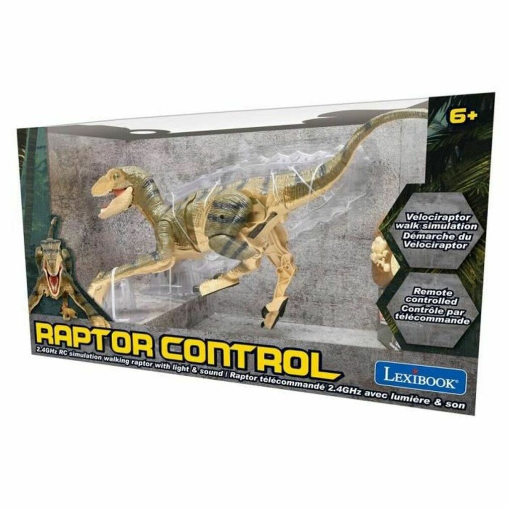 Lexibook® Spiel Dinosaurier Lexibook Velociraptor - Remote Control Simulation (EN)