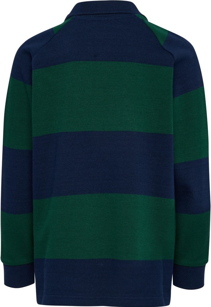 hummel Poloshirt Loose Striped Polo Longsleeve