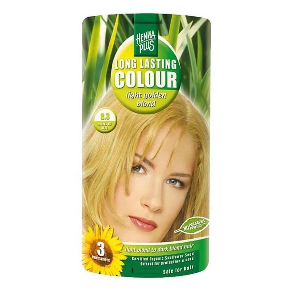 Henna Plus Haarfarbe Haarfarbe - 8.3 Light Golden Blond 100ml