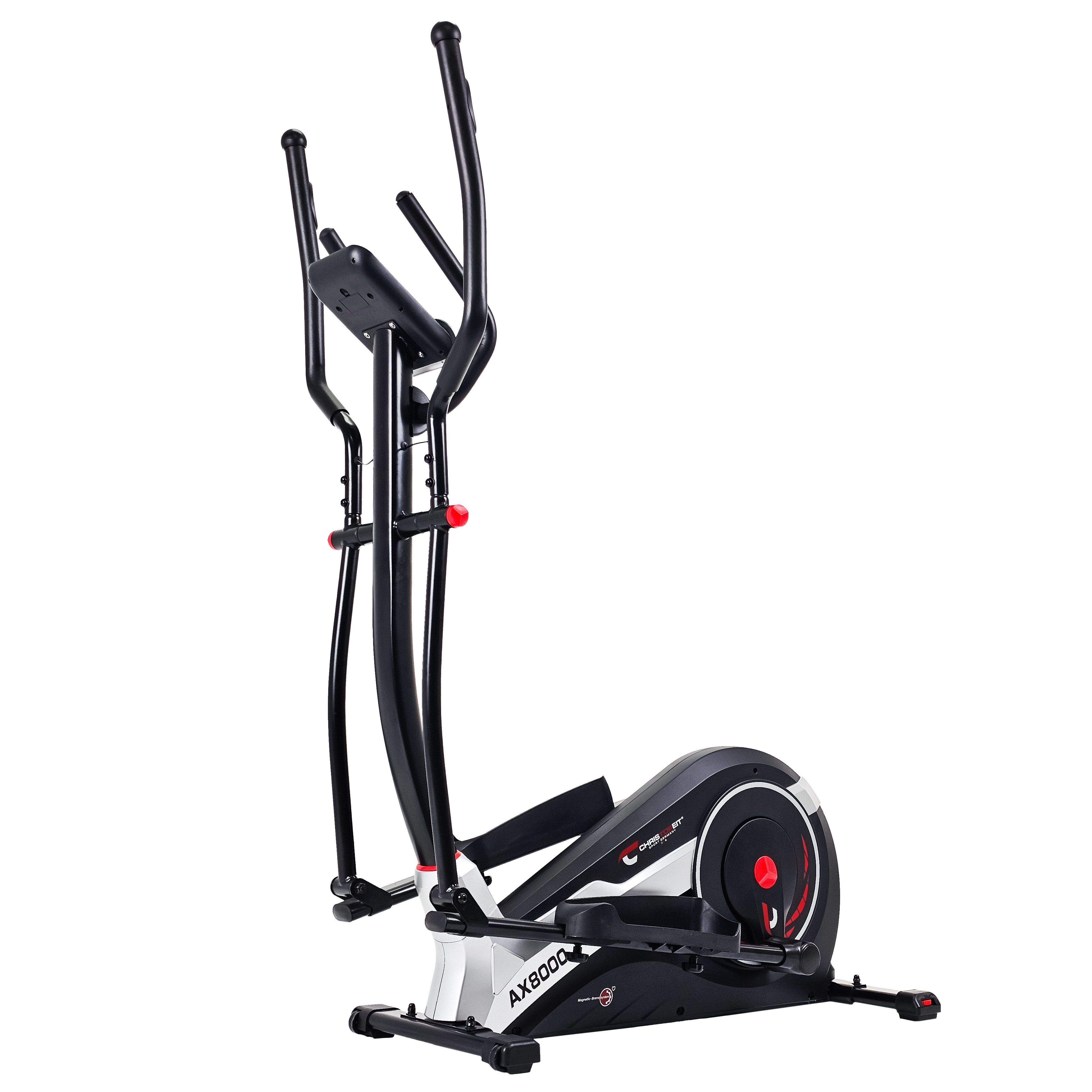 Christopeit Sport® Crosstrainer-Ergometer AX 8000 (Fitnessgerät), 150 kg max. Benutzergewicht, 24 Widerstandsstufen