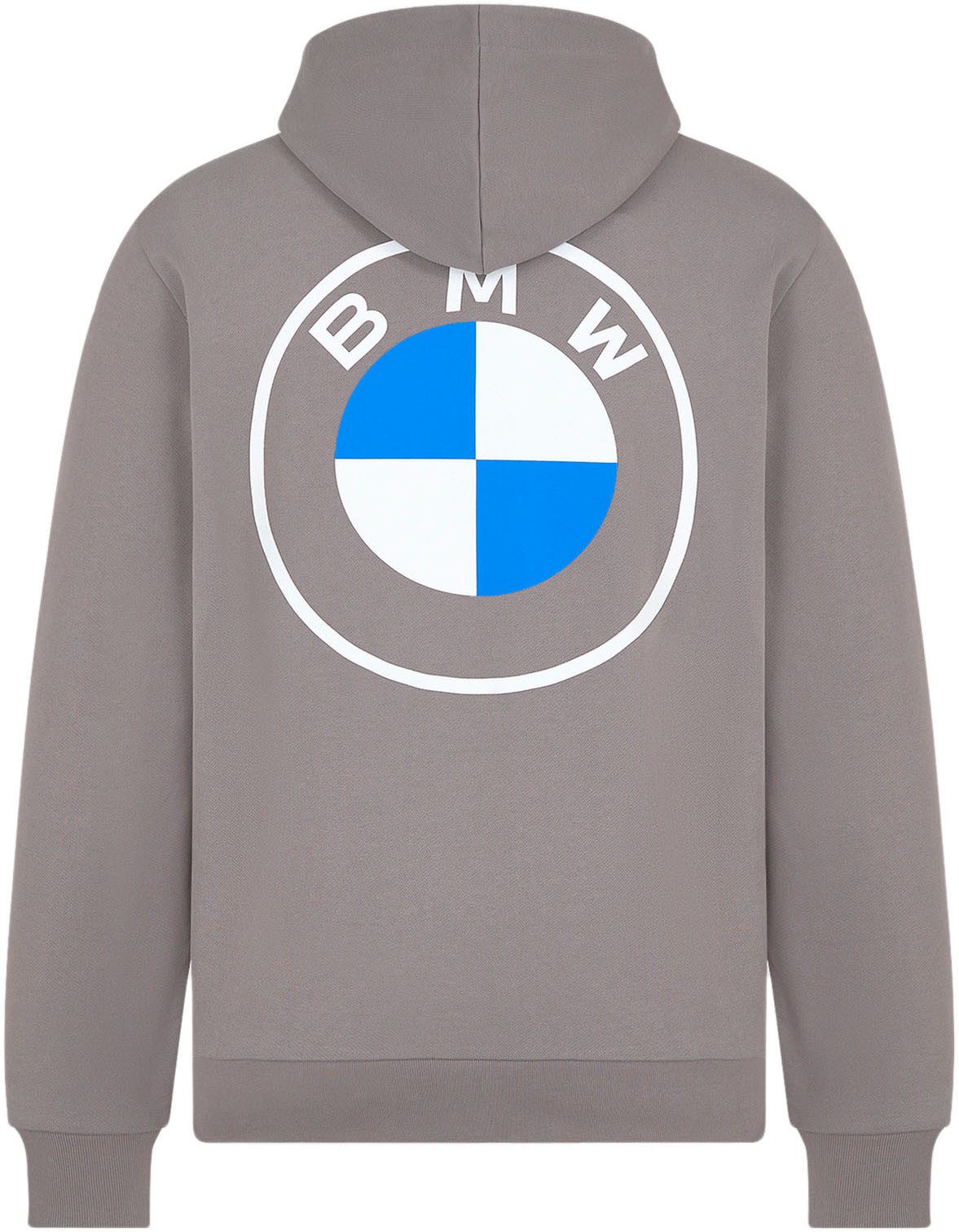 BMW Hoodie mit Logodruck auf Brusthöhe