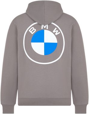 BMW Hoodie mit Logoprägung auf Brusthöhe