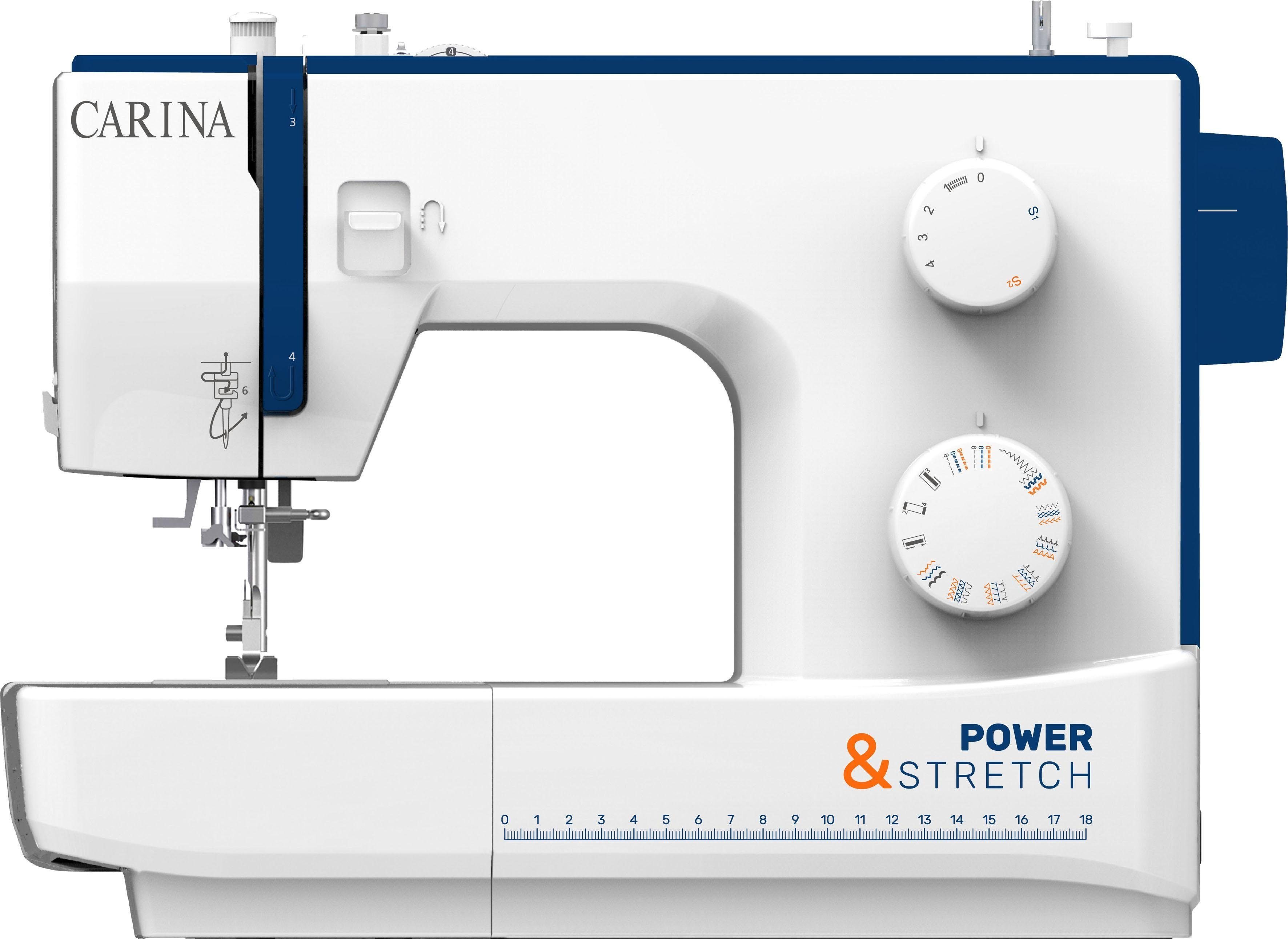 Carina Nähmaschine Power&Stretch II, 23 Programme