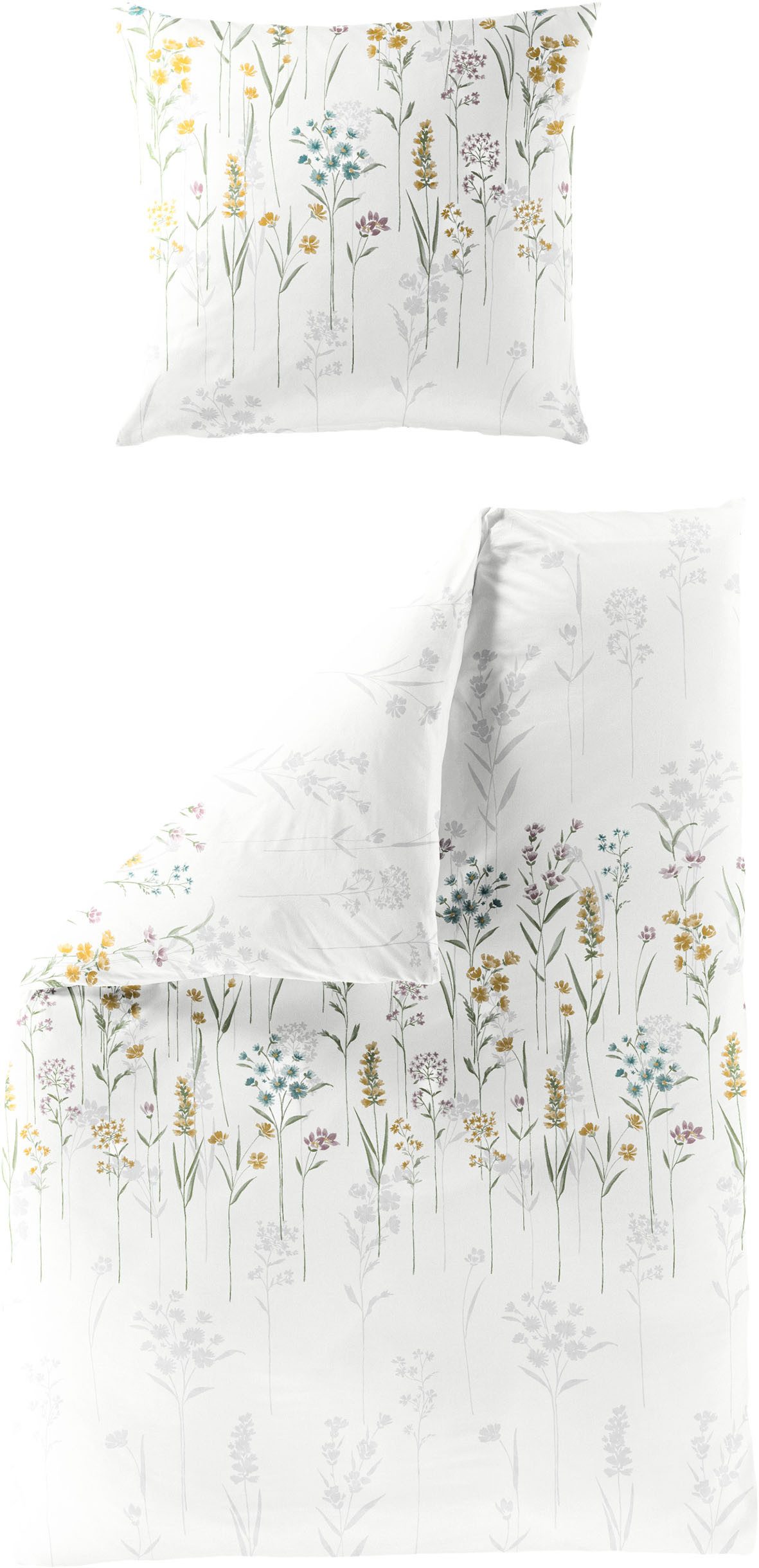 BIERBAUM Постільна білизна 4114, Biber, 2 teilig, Biber, 100 % Baumwolle, pflegeleicht, kuschelig weich