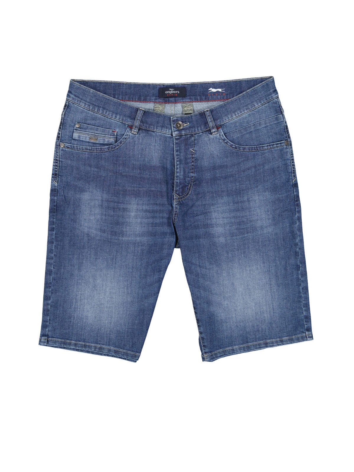 Engbers Jeansshorts Herren Shorts, Saphirblau