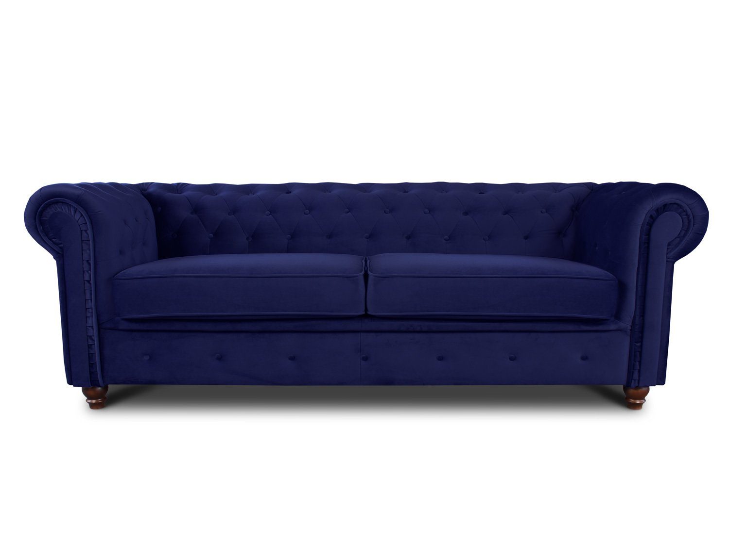 Sofnet Sofa Asti 3, Chesterfield Sofa 3-er, Sofagarnitur, Glamour Couch günstig online kaufen
